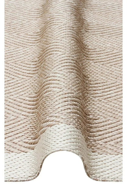 MONO MNO 02 BEIGE Hav Toz Vermez Kaymaz Tabanlı Sisal Halı - HALI VAGONU
