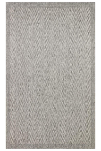 MONO MNO 02 GREY Hav Toz Vermez Kaymaz Tabanlı Sisal Halı - HALI VAGONU