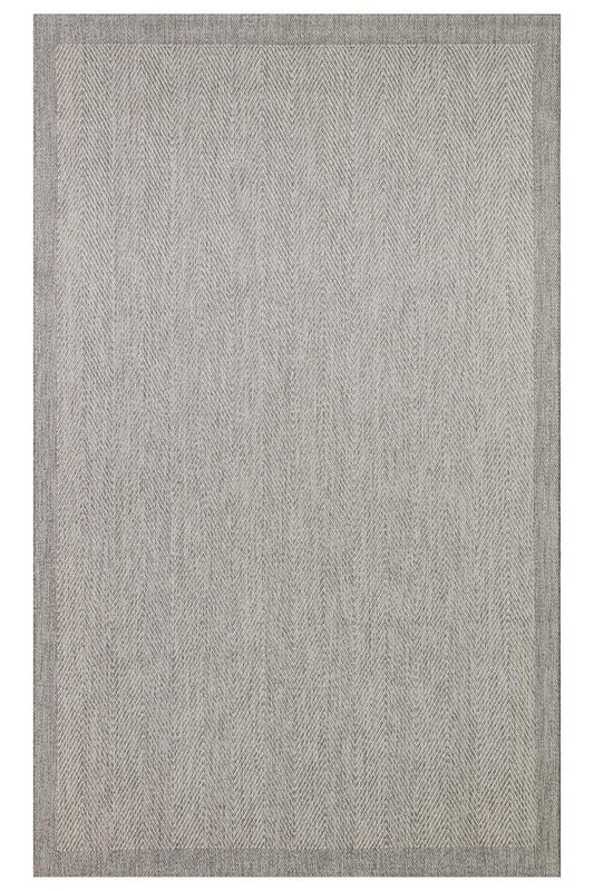 MONO MNO 02 GREY Hav Toz Vermez Kaymaz Tabanlı Sisal Halı - HALI VAGONU
