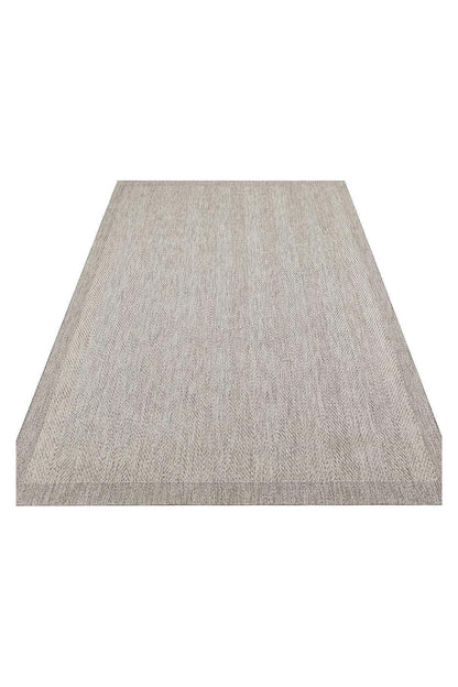 MONO MNO 02 GREY Hav Toz Vermez Kaymaz Tabanlı Sisal Halı - HALI VAGONU