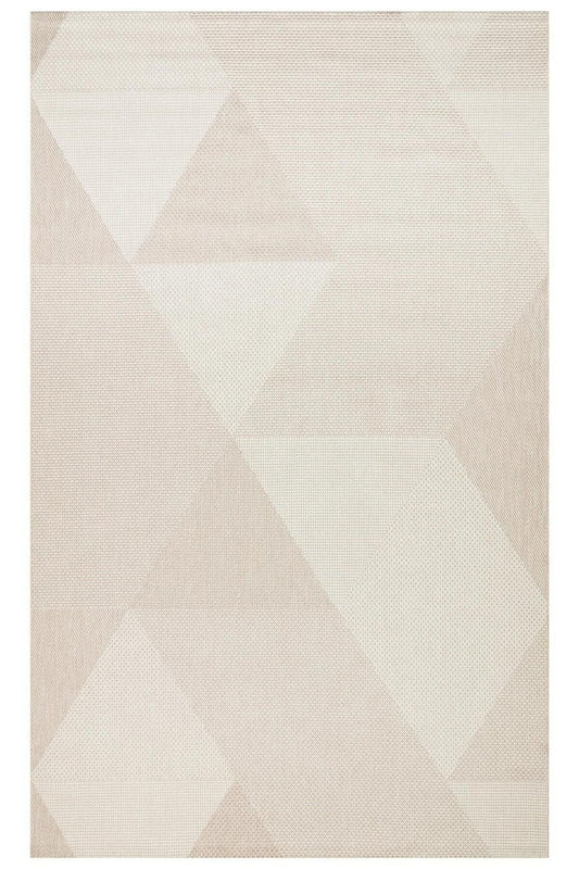 MONO MNO 03 BEIGE Hav Toz Vermez Kaymaz Tabanlı Sisal Halı - HALI VAGONU