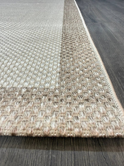 Natura Sisal NTR 01 Sütlü kahve Krem Sisal Dokuma Halı - NTR 01 - HALI VAGONU