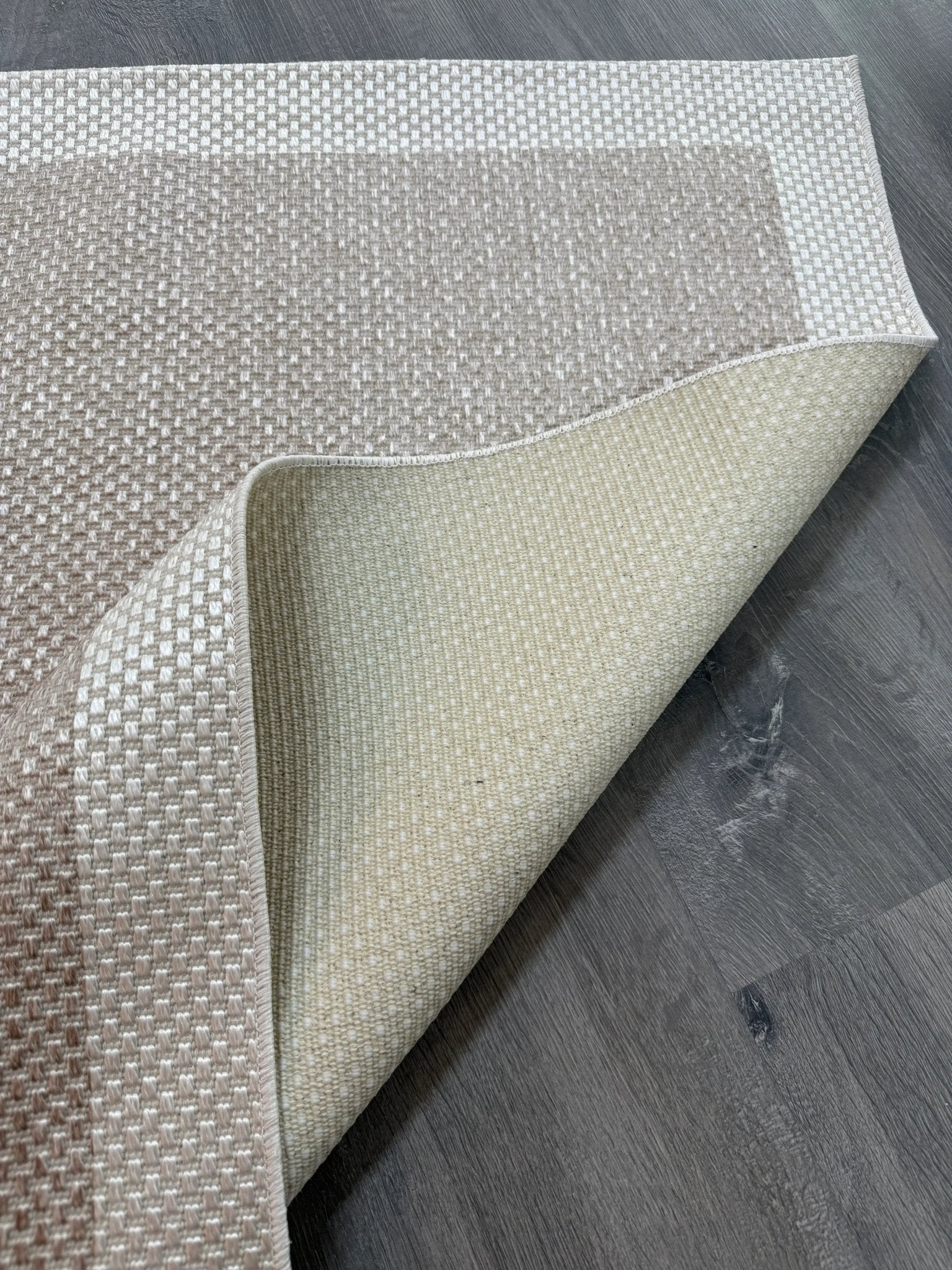 Natura Sisal NTR 02 Krem Sütlükahve Sisal Dokuma Halı - NTR 02 - HALI VAGONU