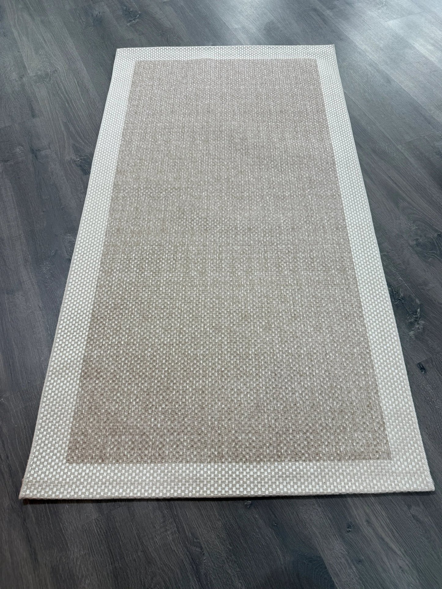 Natura Sisal NTR 02 Krem Sütlükahve Sisal Dokuma Halı - NTR 02 - HALI VAGONU