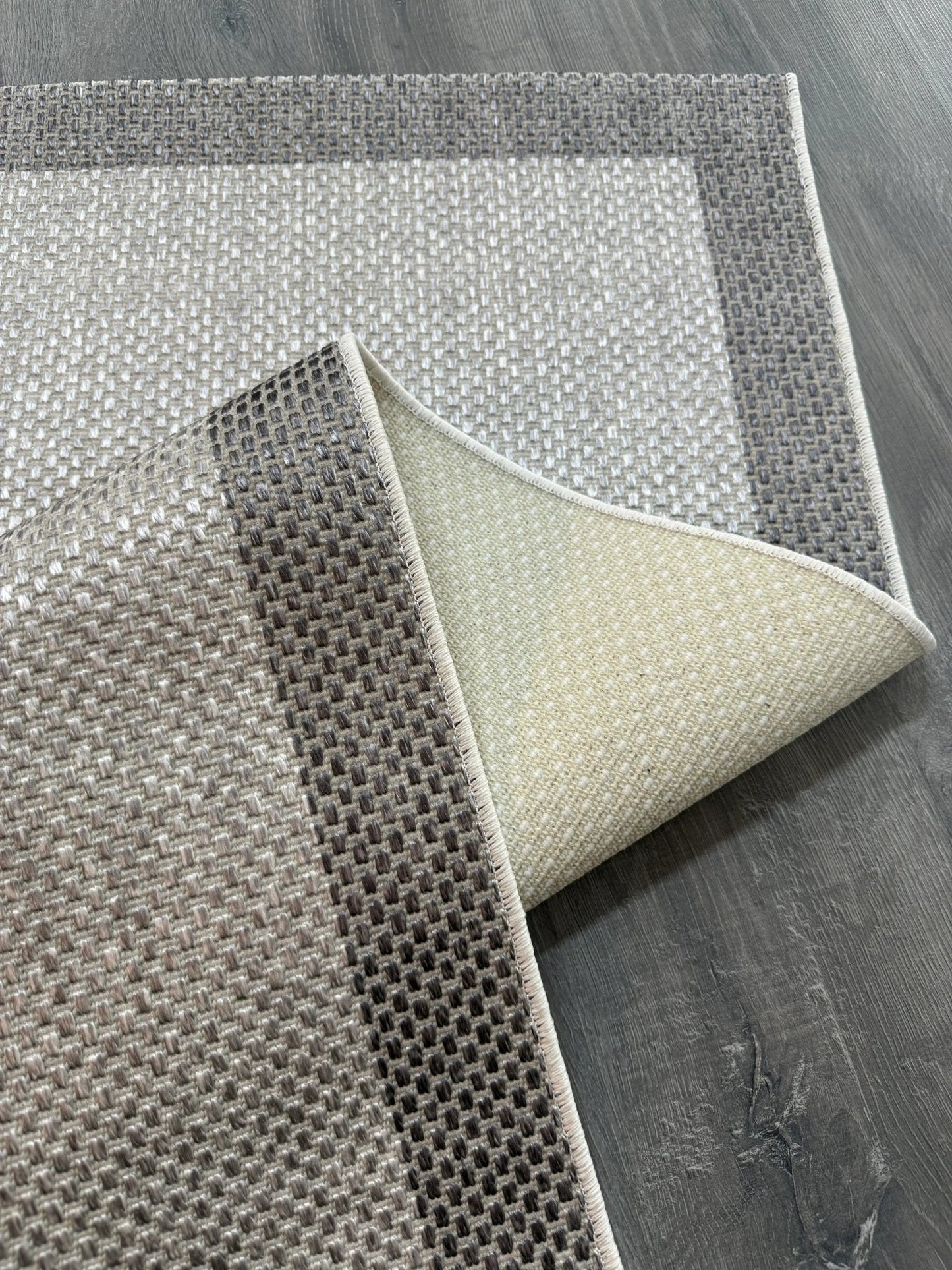 Natura Sisal NTR 07 Antrasit Gri Sisal Dokuma Halı - NTR 07 - HALI VAGONU