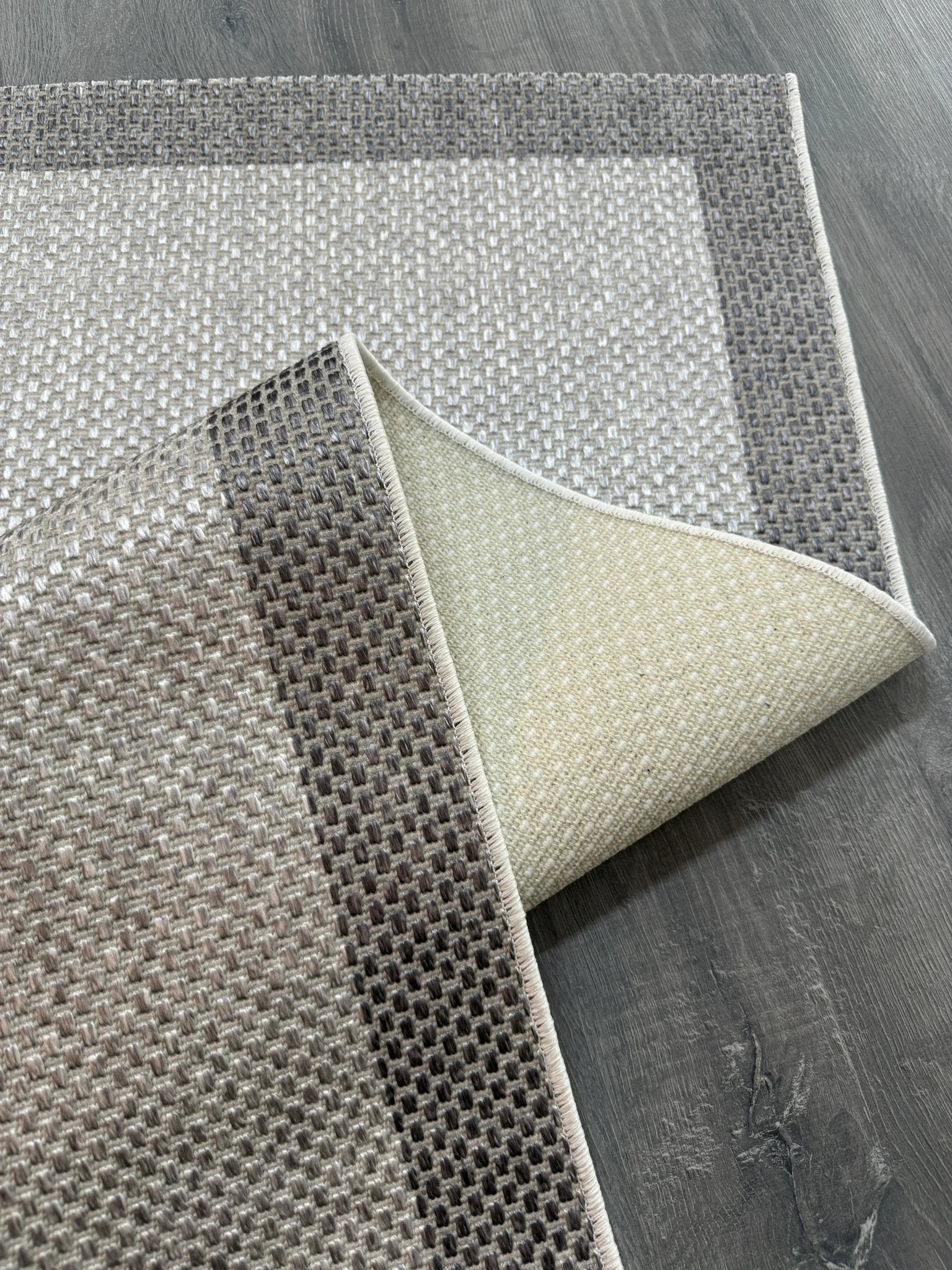 Natura Sisal NTR 07 Antrasit Gri Sisal Dokuma Halı - NTR 07 - HALI VAGONU