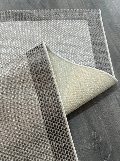 Natura Sisal NTR 07 Antrasit Gri Sisal Dokuma Halı - NTR 07 - HALI VAGONU