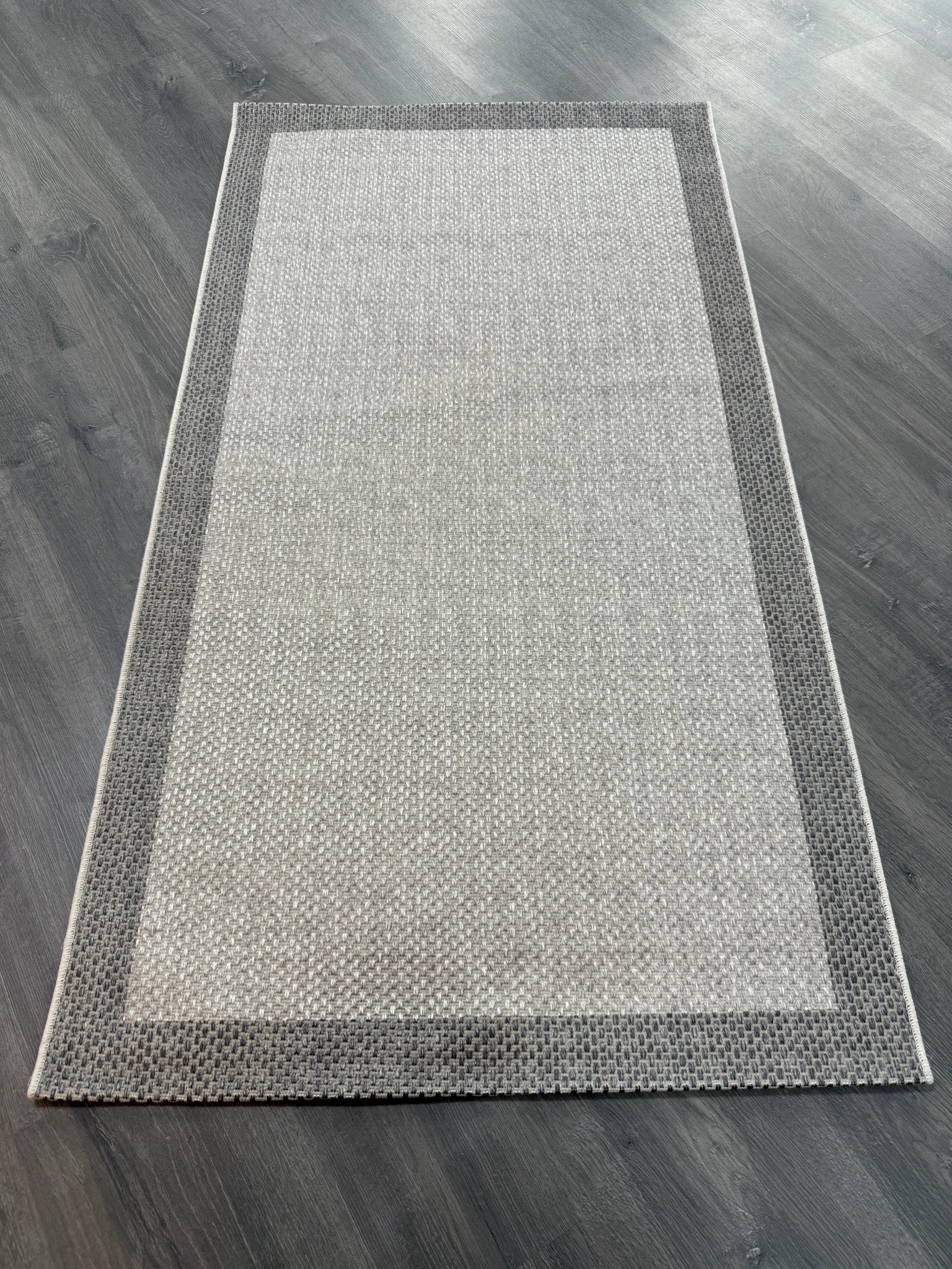 Natura Sisal NTR 07 Antrasit Gri Sisal Dokuma Halı - NTR 07 - HALI VAGONU