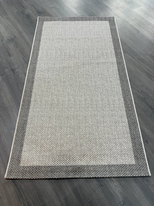 Natura Sisal NTR 07 Antrasit Gri Sisal Dokuma Halı - NTR 07 - HALI VAGONU