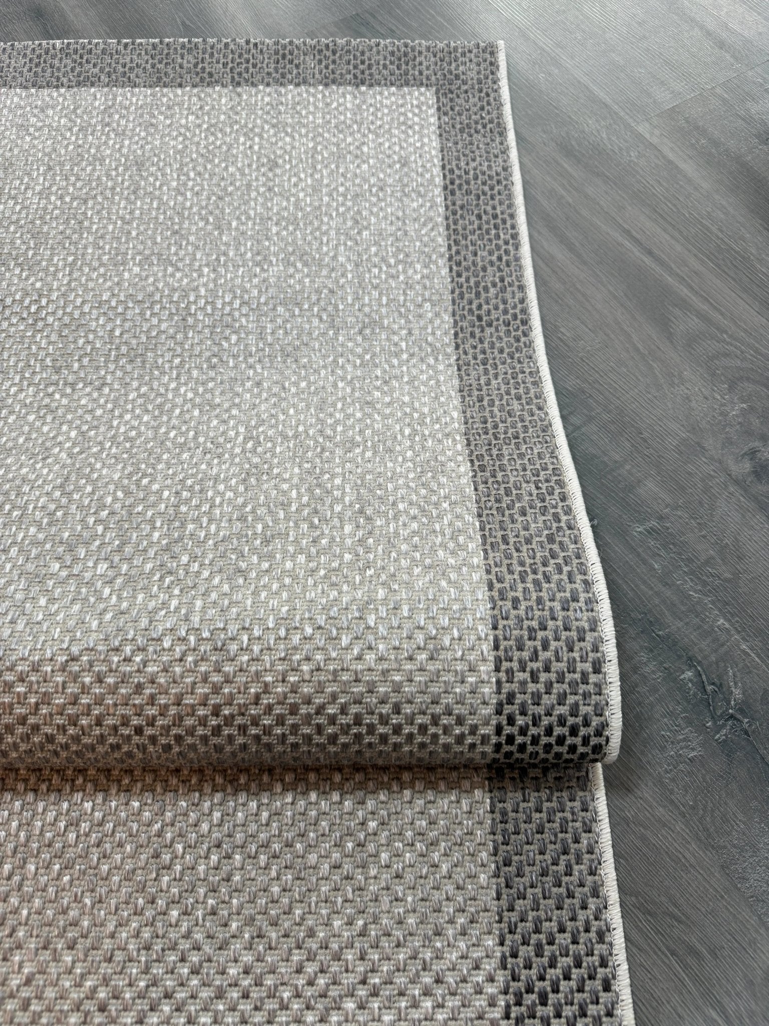 Natura Sisal NTR 07 Antrasit Gri Sisal Dokuma Halı - NTR 07 - HALI VAGONU