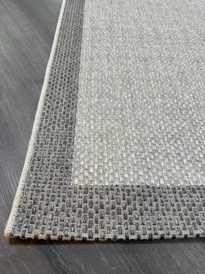 Natura Sisal NTR 07 Antrasit Gri Sisal Dokuma Halı - NTR 07 - HALI VAGONU