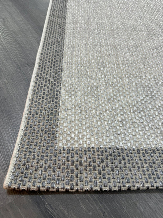 Natura Sisal NTR 07 Antrasit Gri Sisal Dokuma Halı - NTR 07 - HALI VAGONU