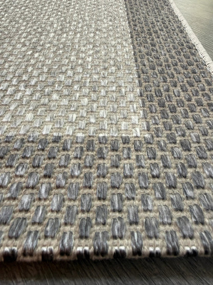 Natura Sisal NTR 07 Antrasit Gri Sisal Dokuma Halı - NTR 07 - HALI VAGONU