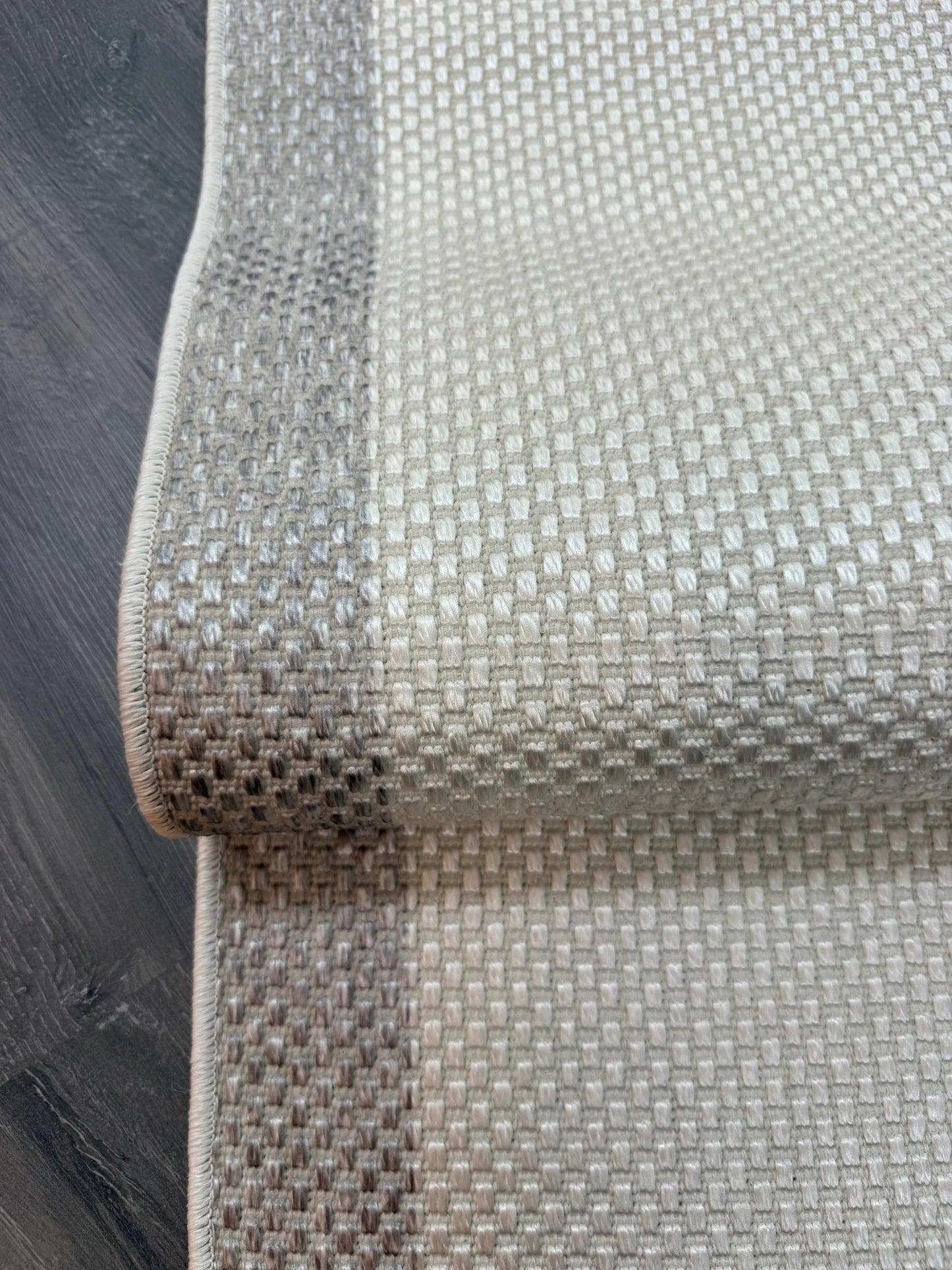 Natura Sisal NTR 08 Gri Krem Sisal Dokuma Halı - NTR 08 - HALI VAGONU