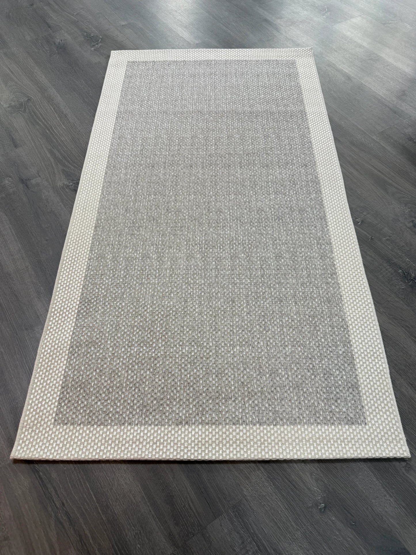 Natura Sisal NTR 09 Krem Gri Sisal Dokuma Halı - NTR 09 - HALI VAGONU
