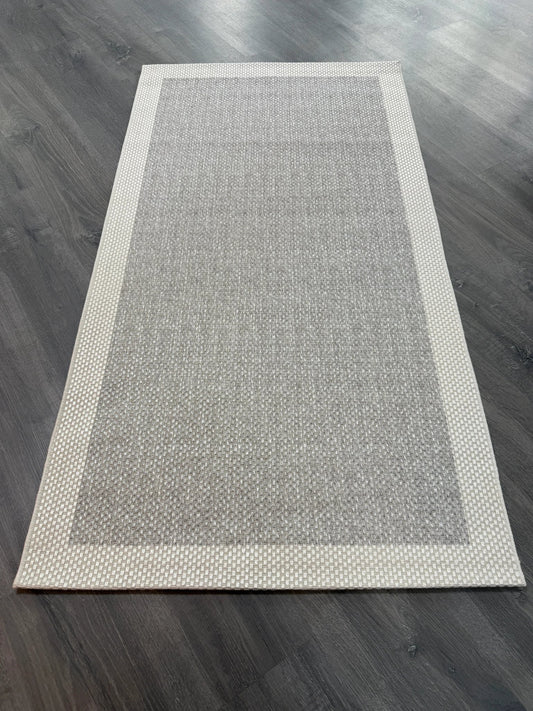 Natura Sisal NTR 09 Krem Gri Sisal Dokuma Halı - NTR 09 - HALI VAGONU