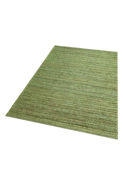 NETRA TRIPLE GREEN XW Farklı Örgü Dokusuna Sahip El Dokuma Naturel Jüt Hasır Halı - HALI VAGONU
