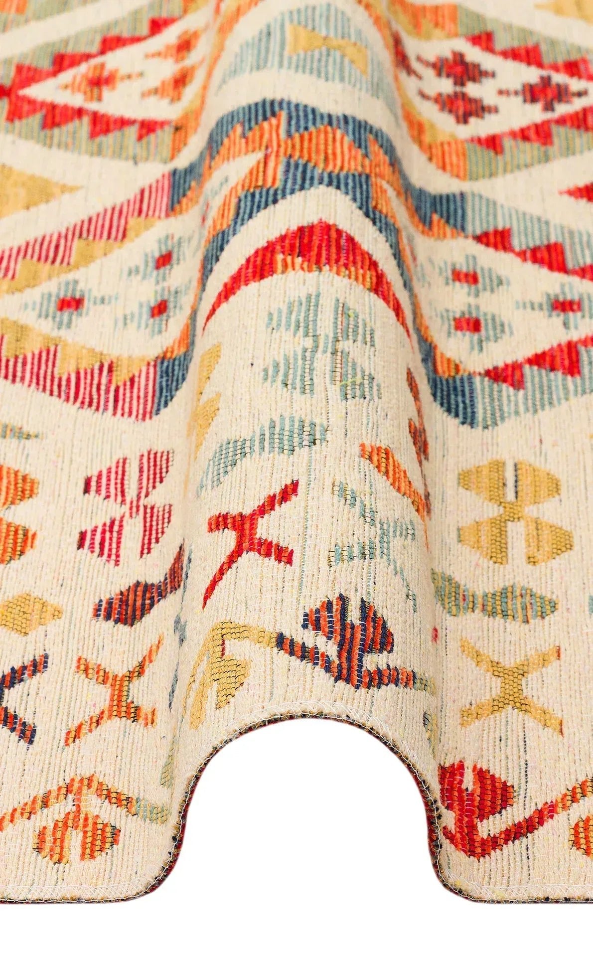 NOMAD 08 LIGHT MULTY Yıkanabilir, Çift Taraflı Kullanıma Uygun Yumuşak Tuşeli Otantik Kilim - HALI VAGONU