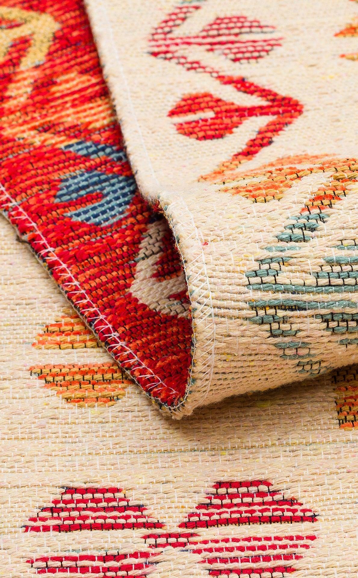 NOMAD 08 LIGHT MULTY Yıkanabilir, Çift Taraflı Kullanıma Uygun Yumuşak Tuşeli Otantik Kilim - HALI VAGONU