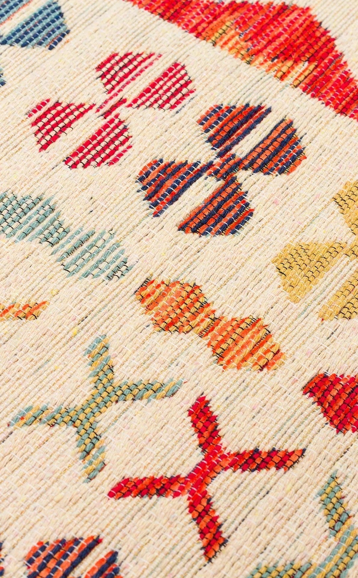 NOMAD 08 LIGHT MULTY Yıkanabilir, Çift Taraflı Kullanıma Uygun Yumuşak Tuşeli Otantik Kilim - HALI VAGONU