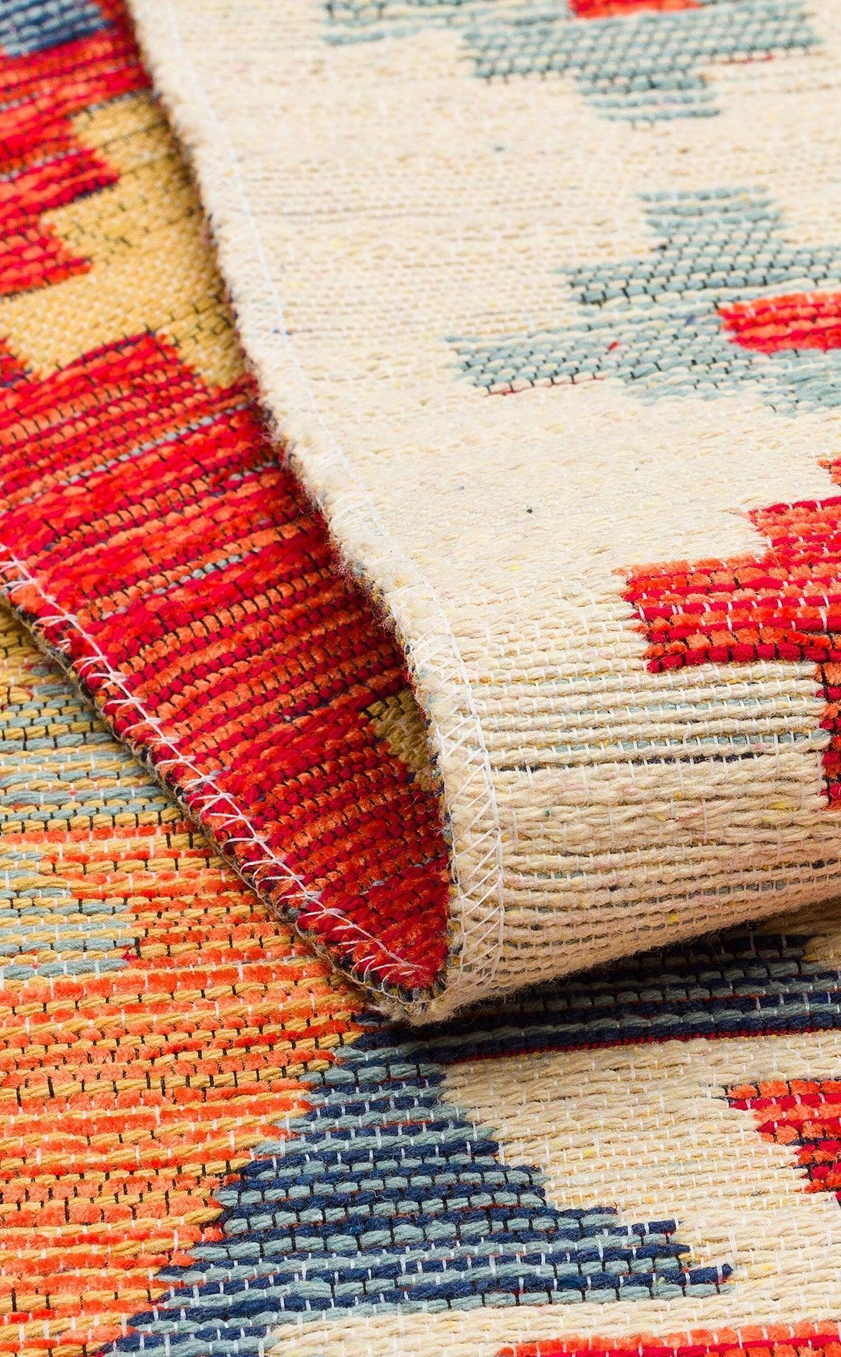 NOMAD 09 LIGHT MULTY Yıkanabilir, Çift Taraflı Kullanıma Uygun Yumuşak Tuşeli Otantik Kilim - HALI VAGONU