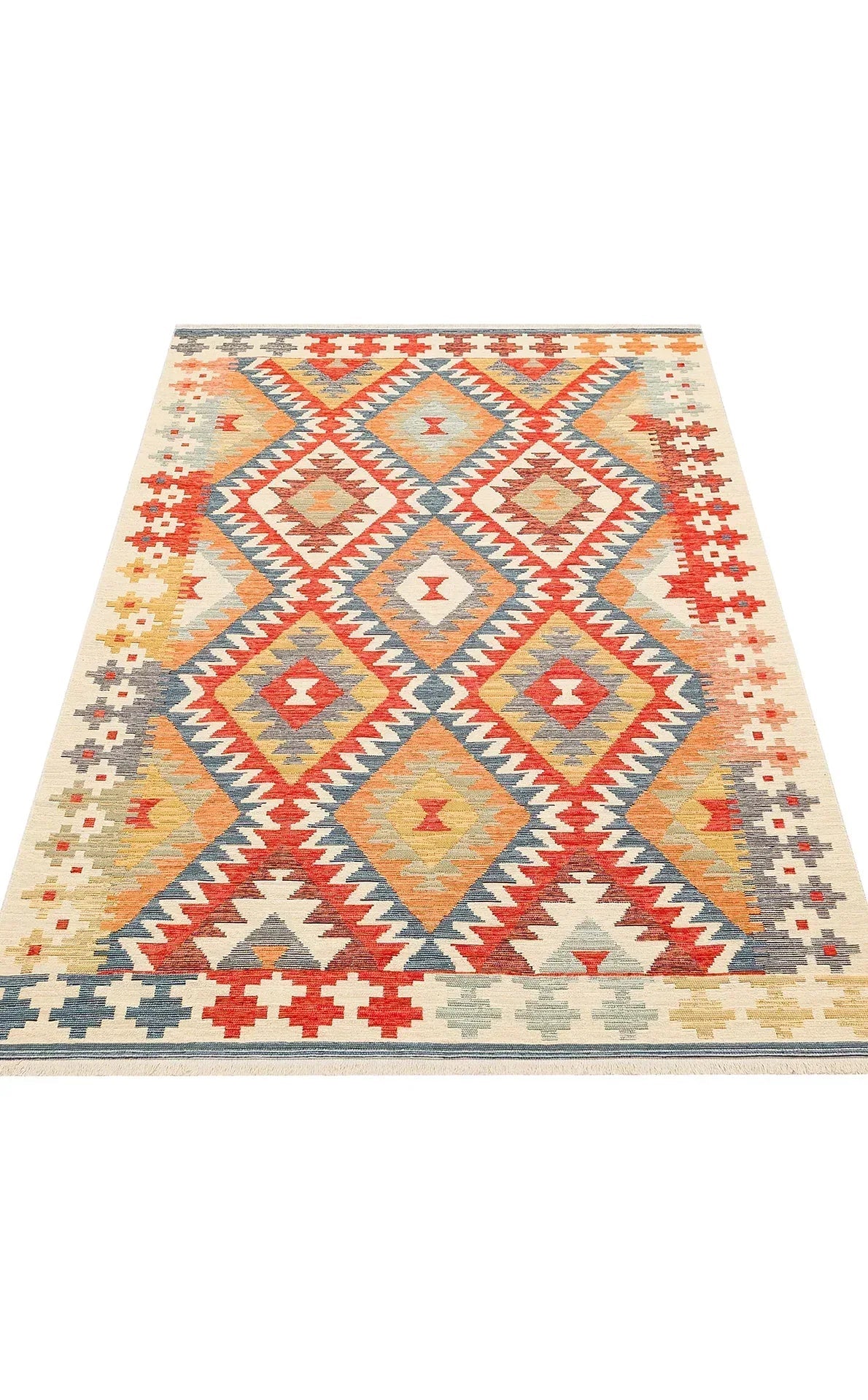 NOMAD 09 LIGHT MULTY Yıkanabilir, Çift Taraflı Kullanıma Uygun Yumuşak Tuşeli Otantik Kilim - HALI VAGONU