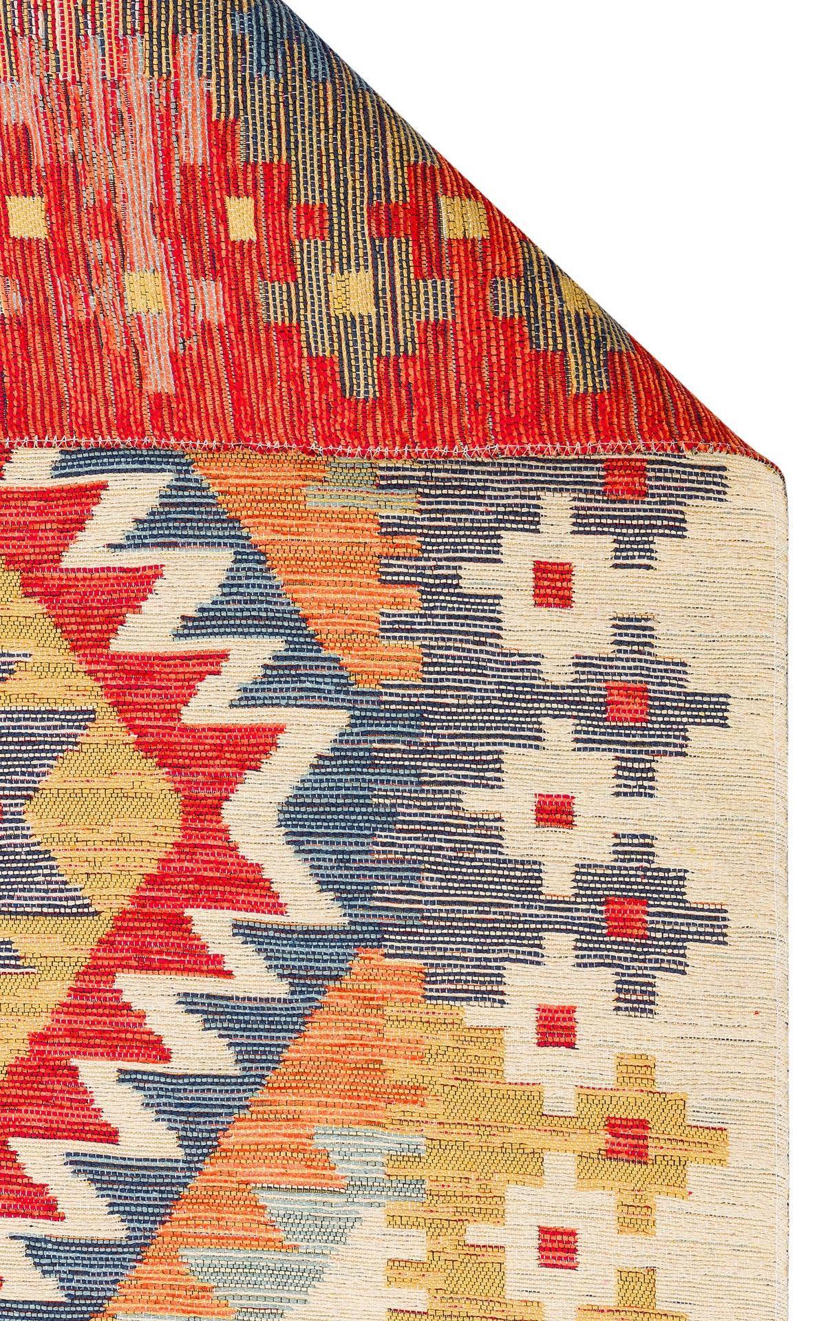 NOMAD 09 LIGHT MULTY Yıkanabilir, Çift Taraflı Kullanıma Uygun Yumuşak Tuşeli Otantik Kilim - HALI VAGONU