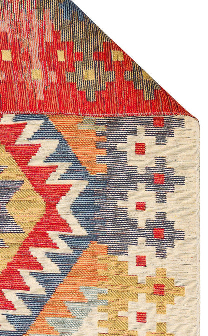 NOMAD 09 LIGHT MULTY Yıkanabilir, Çift Taraflı Kullanıma Uygun Yumuşak Tuşeli Otantik Kilim - HALI VAGONU