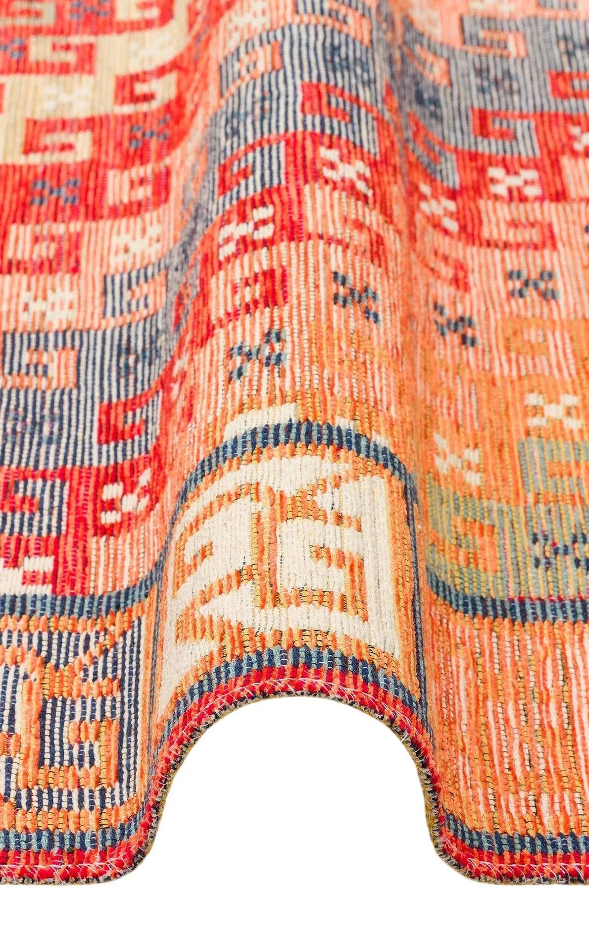 NOMAD 11 TERRA Yıkanabilir, Çift Taraflı Kullanıma Uygun Yumuşak Tuşeli Otantik Kilim - HALI VAGONU