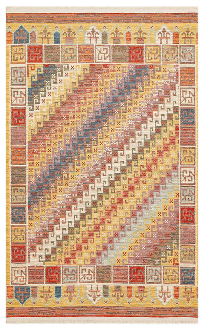 NOMAD 11 TERRA Yıkanabilir, Çift Taraflı Kullanıma Uygun Yumuşak Tuşeli Otantik Kilim - HALI VAGONU