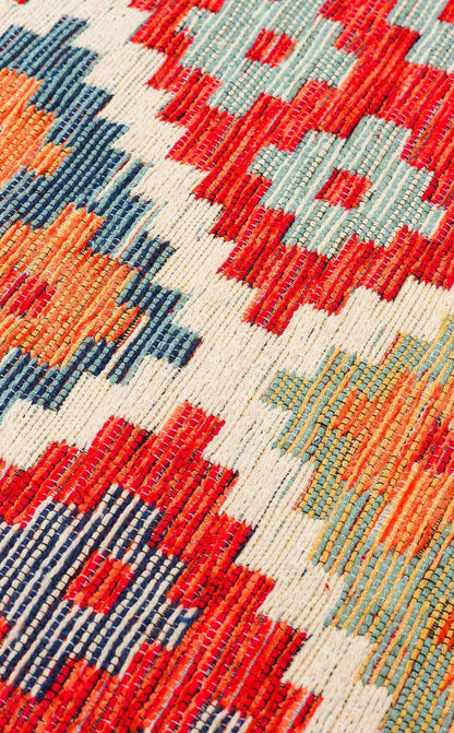 NOMAD NMD 05 TERRA Yıkanabilir, Çift Taraflı Kullanıma Uygun Yumuşak Tuşeli Otantik Kilim - HALI VAGONU