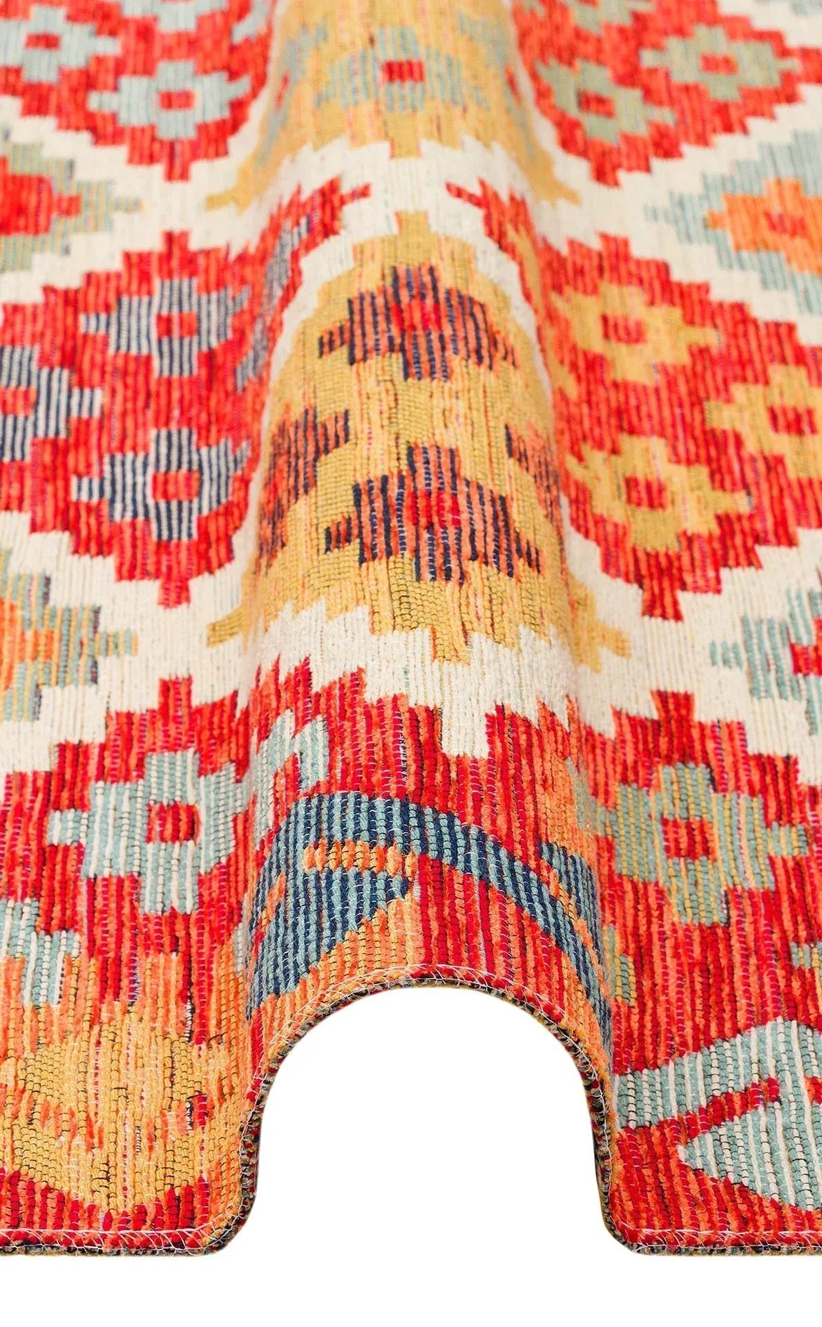 NOMAD NMD 05 TERRA Yıkanabilir, Çift Taraflı Kullanıma Uygun Yumuşak Tuşeli Otantik Kilim - HALI VAGONU