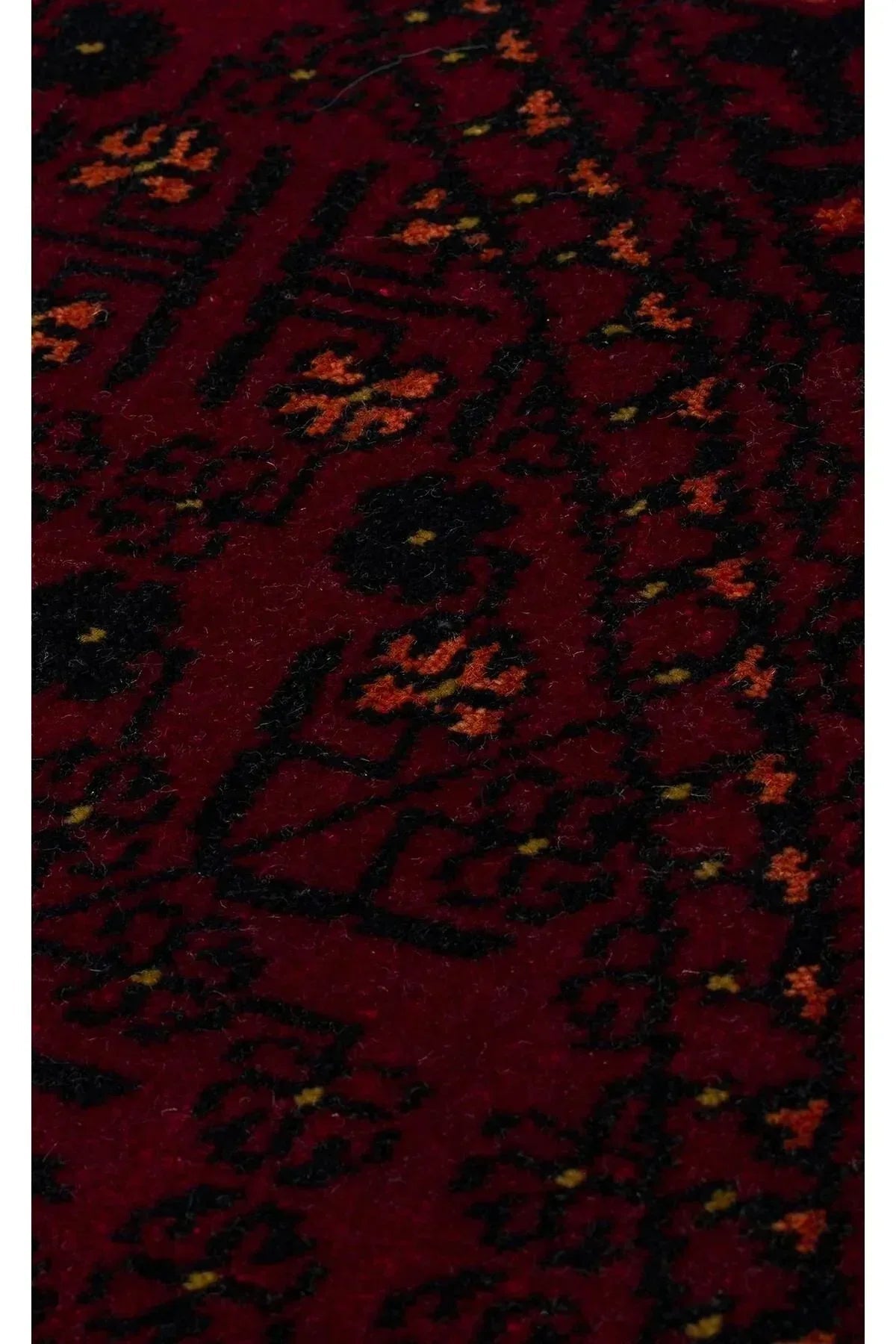 NOSTALJI 960 RED Q Afgan / Yağcıbedir Desenli El Emeği ile Özel Tezgahlarda Üretilen Uşak Halısı - HALI VAGONU