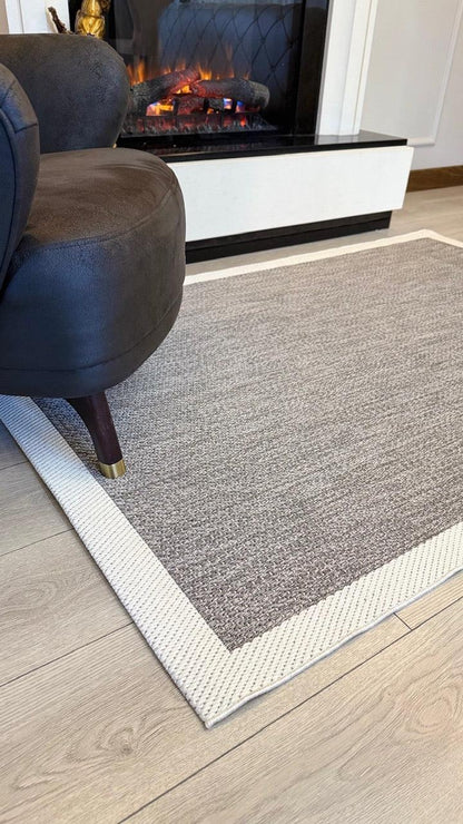 Siesta Sisal Yumuşak Dokulu Sisal Halı - Yıkanabilir, Kaymaz Tabanlı, Antialerjik SS1501 - HALI VAGONU
