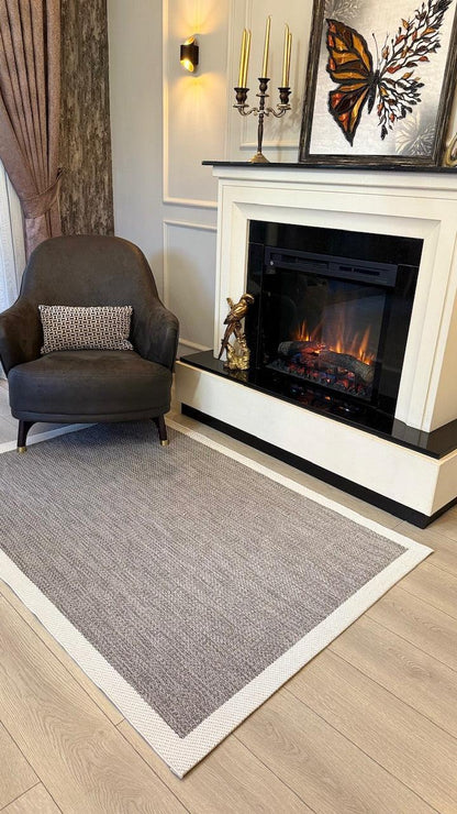Siesta Sisal Yumuşak Dokulu Sisal Halı - Yıkanabilir, Kaymaz Tabanlı, Antialerjik SS1501 - HALI VAGONU