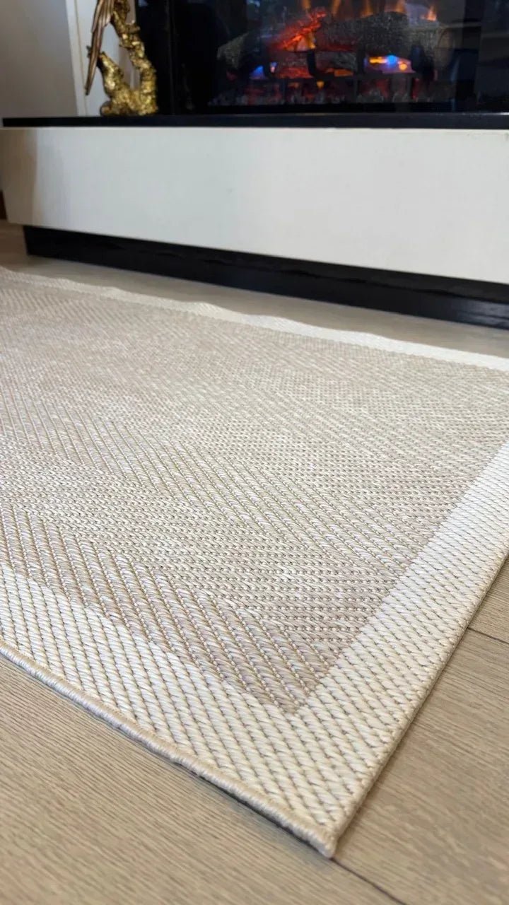 Siesta Sisal Yumuşak Dokulu Sisal Halı - Yıkanabilir, Kaymaz Tabanlı, Antialerjik SS1503 - HALI VAGONU
