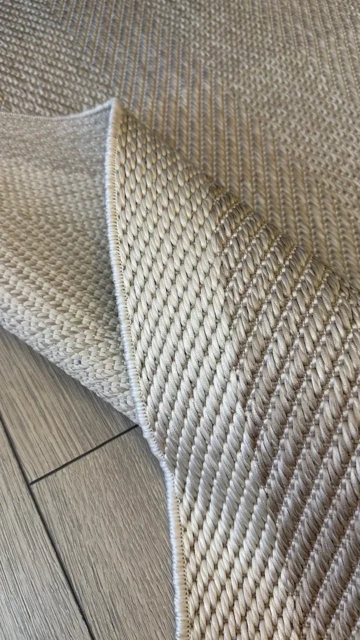 Siesta Sisal Yumuşak Dokulu Sisal Halı - Yıkanabilir, Kaymaz Tabanlı, Antialerjik SS1503 - HALI VAGONU