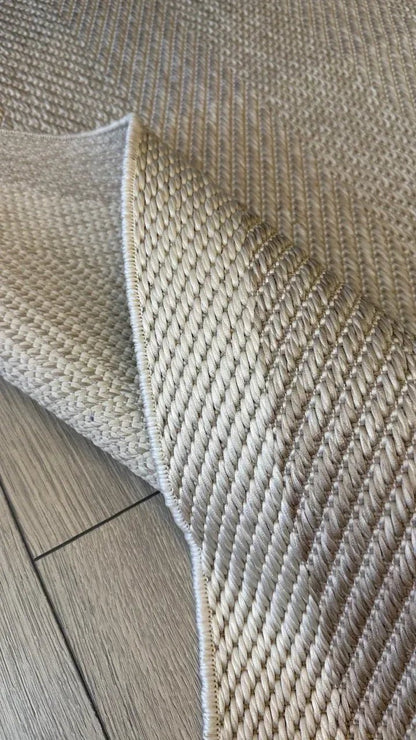 Siesta Sisal Yumuşak Dokulu Sisal Halı - Yıkanabilir, Kaymaz Tabanlı, Antialerjik SS1503 - HALI VAGONU