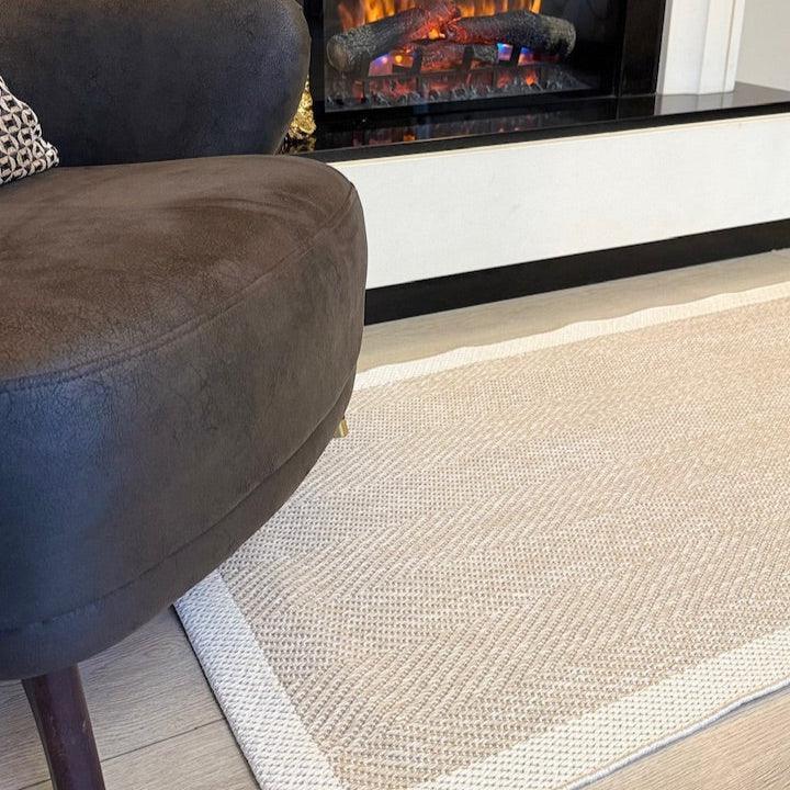 Siesta Sisal Yumuşak Dokulu Sisal Halı - Yıkanabilir, Kaymaz Tabanlı, Antialerjik SS1503 - HALI VAGONU