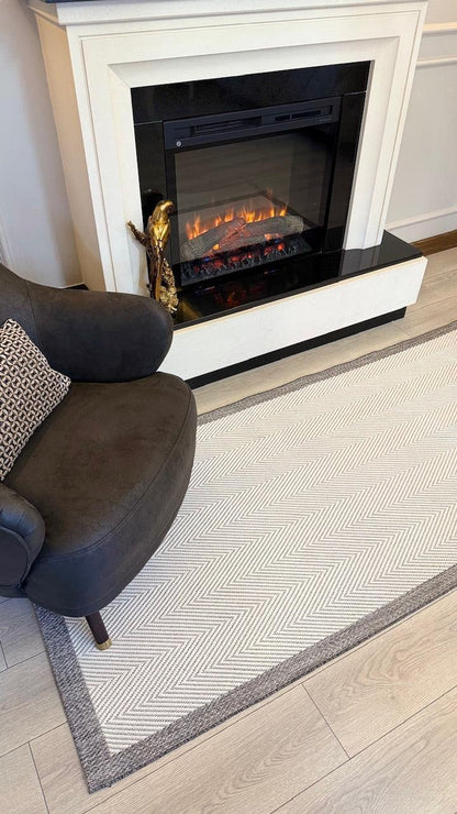 Siesta Sisal Yumuşak Dokulu Sisal Halı - Yıkanabilir, Kaymaz Tabanlı, Antialerjik SS1504 - HALI VAGONU