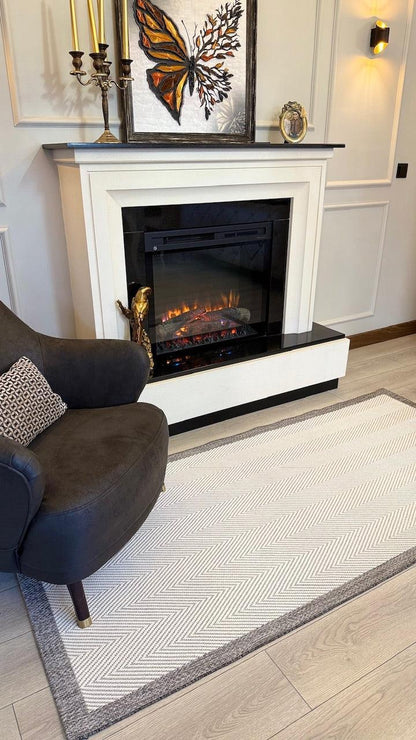 Siesta Sisal Yumuşak Dokulu Sisal Halı - Yıkanabilir, Kaymaz Tabanlı, Antialerjik SS1504 - HALI VAGONU