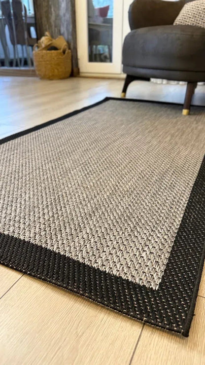 Siesta Sisal Yumuşak Dokulu Sisal Halı - Yıkanabilir, Kaymaz Tabanlı, Antialerjik SS1505 - HALI VAGONU