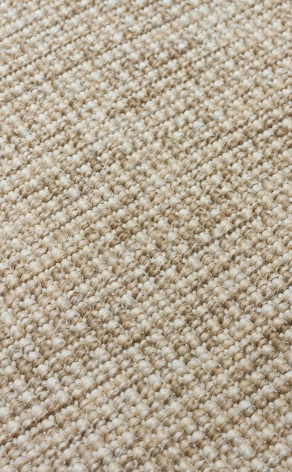 Siyah Kumaş Bordürlü Bej Sisal Halı - El Yapımı, Dayanıklı, Modern Tasarım - ZHR_2703_L.Beige_BRD_Black - HALI VAGONU