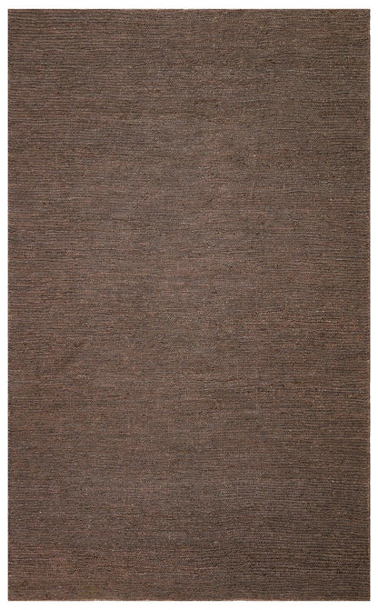 Soumak SMK Plain Brown Örgülü Naturel Kendir Halı - HALI VAGONU