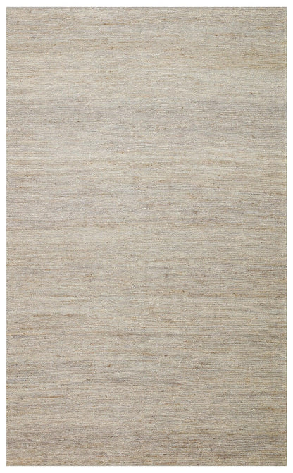 Soumak SMK Plain Grey Örgülü Naturel Kendir Halı - HALI VAGONU