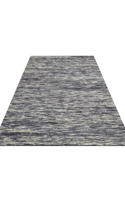 Soumak SMK Plain Marine Multy Örgülü Naturel Kendir Halı - HALI VAGONU