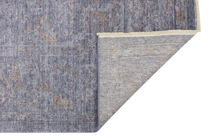 TAFTAN TF 02 DARK GREY BRONZE Pakistan Overdyed Tarzı Özel Hav Vermeyen ve El Emeği ile Özel Tezgahlarda Üretilen Uşak Halısı - HALI VAGONU
