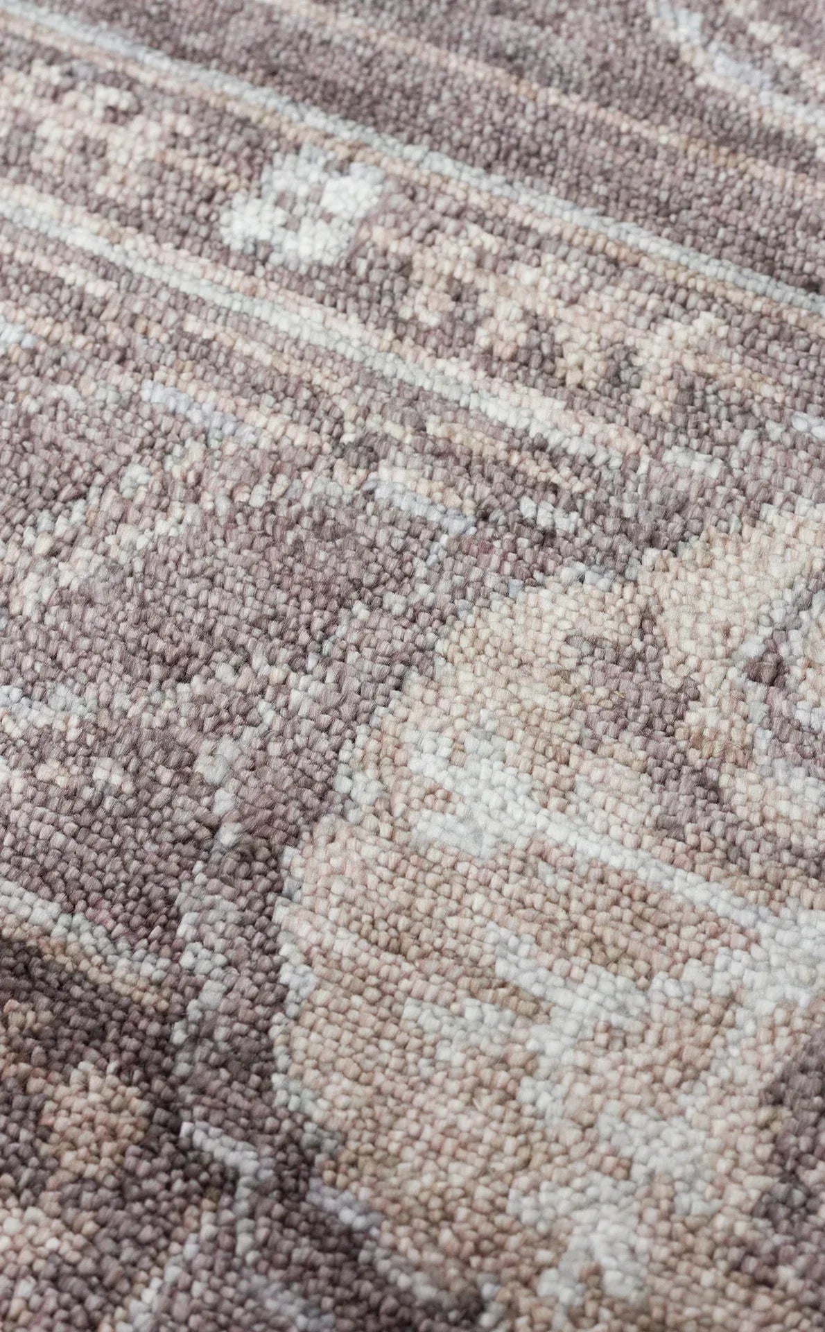 TAFTAN TF 03 SMOKE GREY Pakistan Overdyed Tarzı Özel Hav Vermeyen ve El Emeği ile Özel Tezgahlarda Üretilen Uşak Halısı - HALI VAGONU