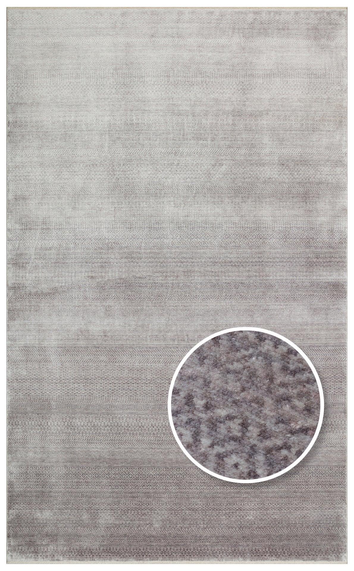 TAFTAN TF 08 GREY Pakistan Overdyed Tarzı Özel Hav Vermeyen ve El Emeği ile Özel Tezgahlarda Üretilen Uşak Halısı - HALI VAGONU