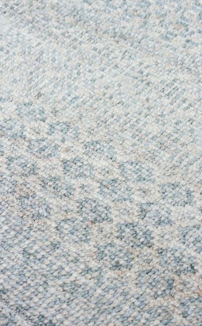 TAFTAN TF 08 SKY VİZON Pakistan Overdyed Tarzı Özel Hav Vermeyen ve El Emeği ile Özel Tezgahlarda Üretilen Uşak Halısı - HALI VAGONU